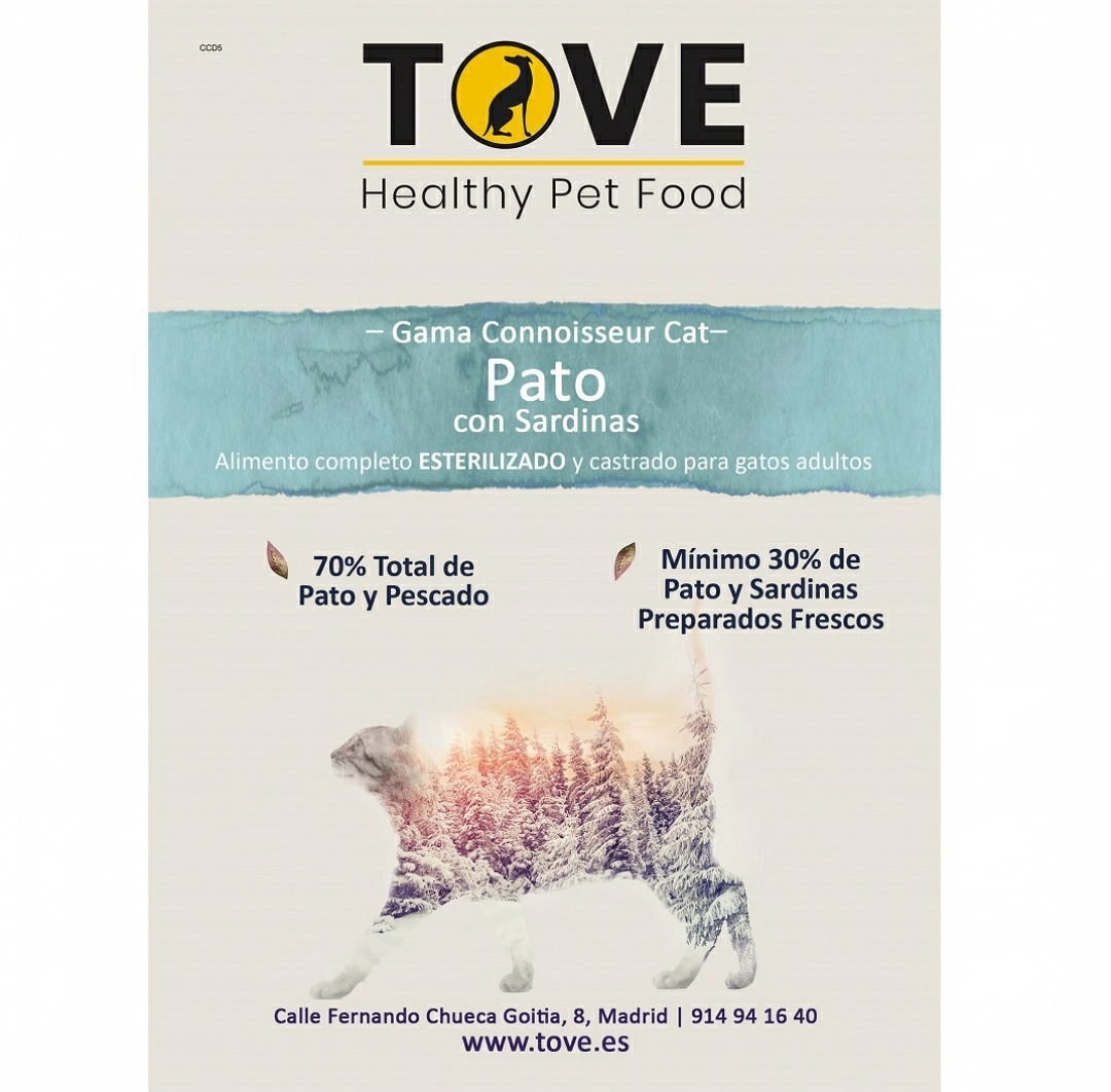 Esterilizado Pato con Sardinas