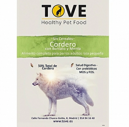 GF Cordero con Boniato y Menta (Adulto Razas Pequeñas)