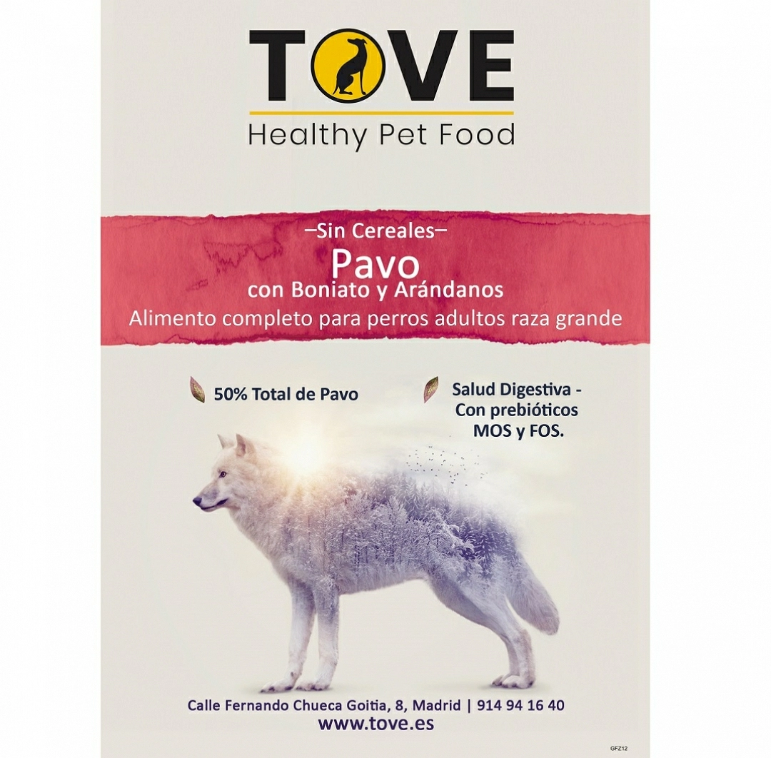 GF Pavo con Boniato y Arándanos (Adulto Razas Grandes)