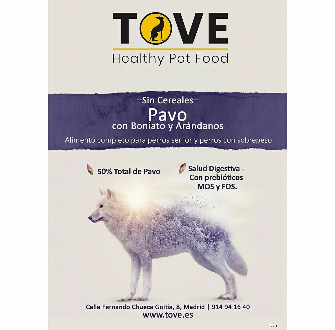 GF Pavo con Boniato y Arándanos (Senior)