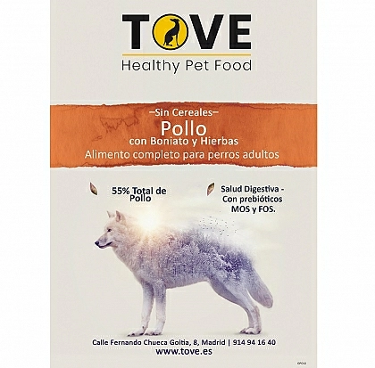 GF Pollo con Boniato y Hierbas (Adulto)