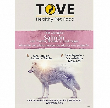 GF Salmón con Trucha, Boniato y Espárragos (Adulto Razas Pequeñas)