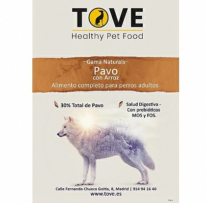 Pavo con Arroz (Adulto)